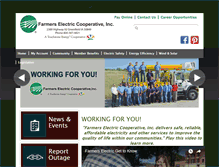 Tablet Screenshot of farmersrec.com